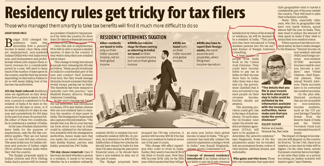 Residency rules get tricky for tax filers 