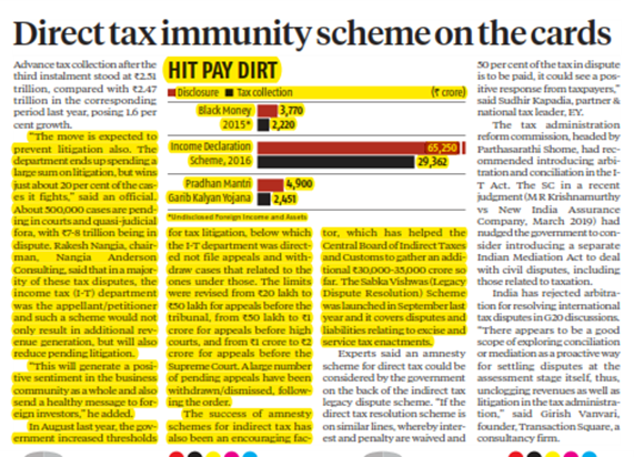 direct-tax-immunity-scheme-likely-in-budget-as-govt-looks-for-funds-rakesh-nangia